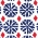 blue daisy