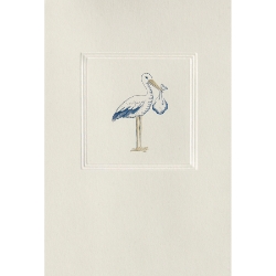 Greeting Cards - Blue Stork 