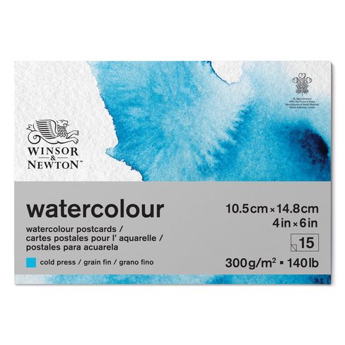 Winsor and Newton Watercolor Postcard Pads watercolor postcards