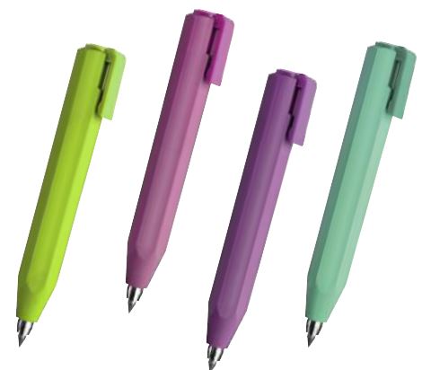 Worther Shorty Color Clutch Mechanical Pencils 