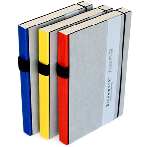 Bauhaus Purist Grey Notebooks A5 