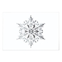 Gold and Silver Embossed Snowflake Cards - OLD-FIRSTC21