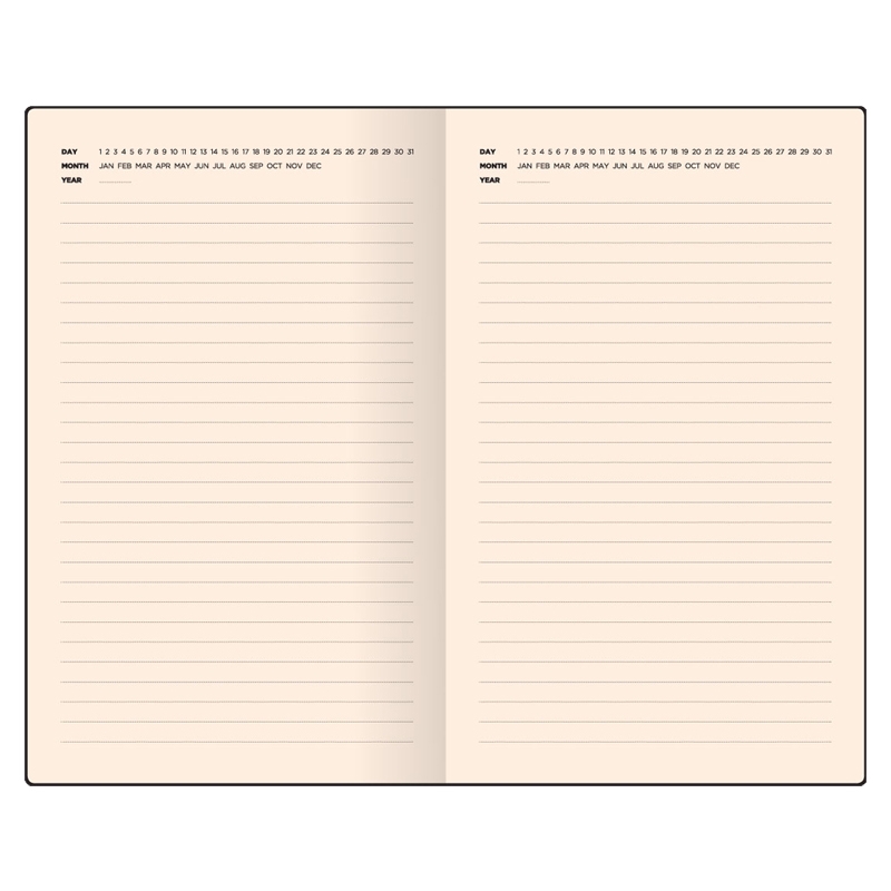 Flex Global Open Date Planner - FLEXGBLOPNDTENBK