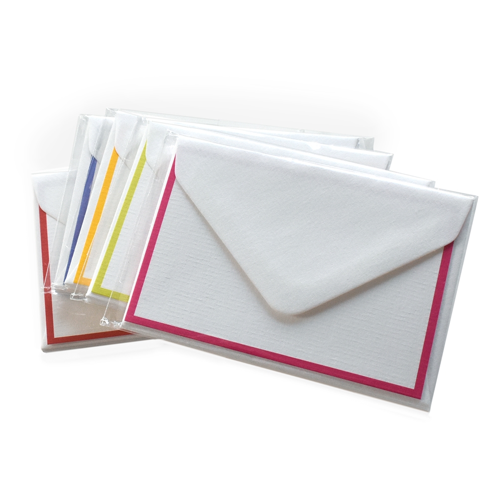 Bi-Color Small Note Card 5/5 Packages