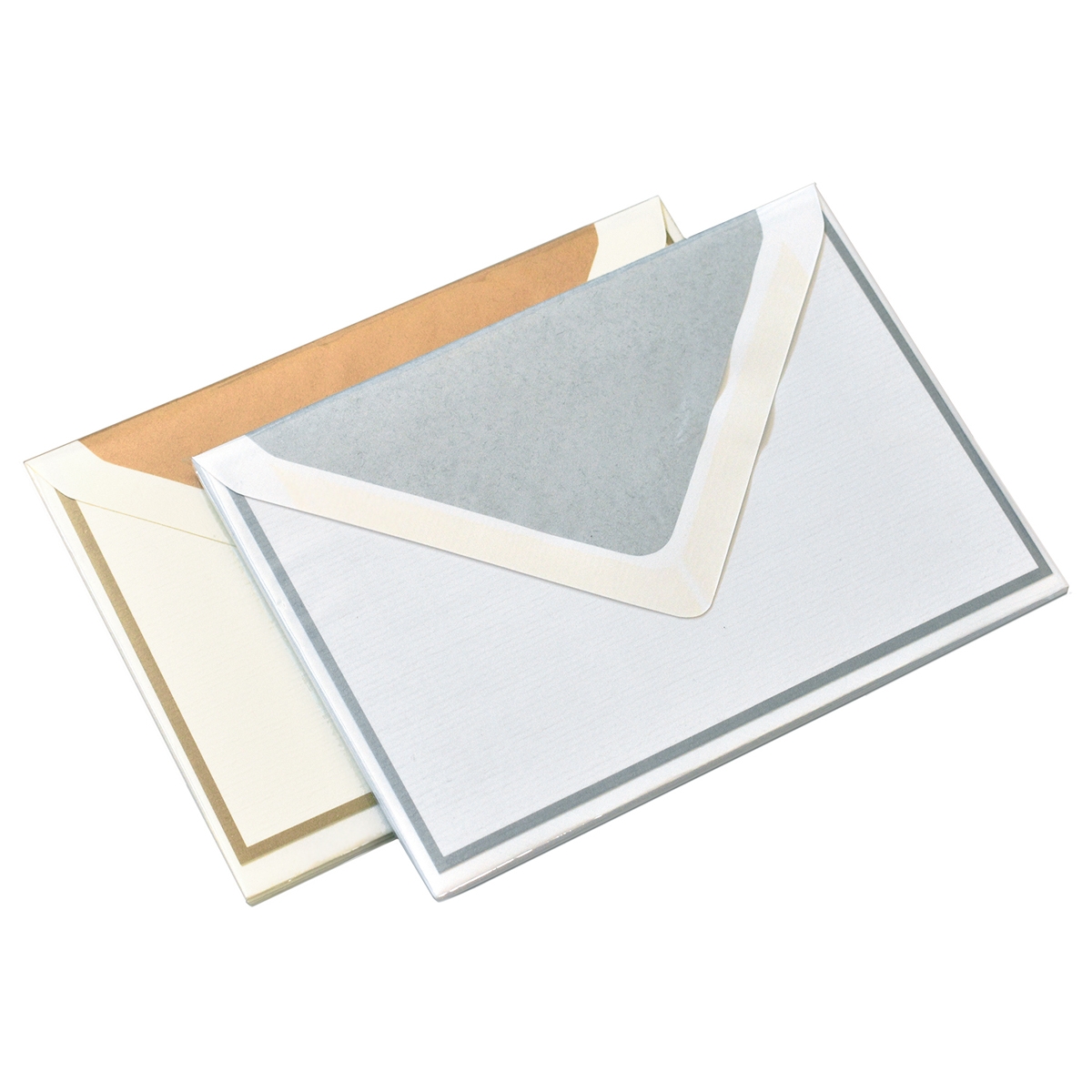 Original Crown Mill Bi-Color Note Card 5/5 Packages - OCMBCCD5