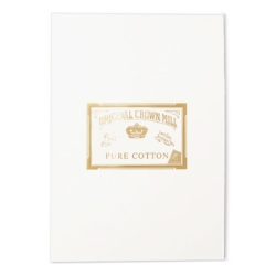 Original Crown Mill Pure Cotton Writing Pads A4