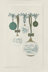 Engraved Nativity Holiday Ornaments 