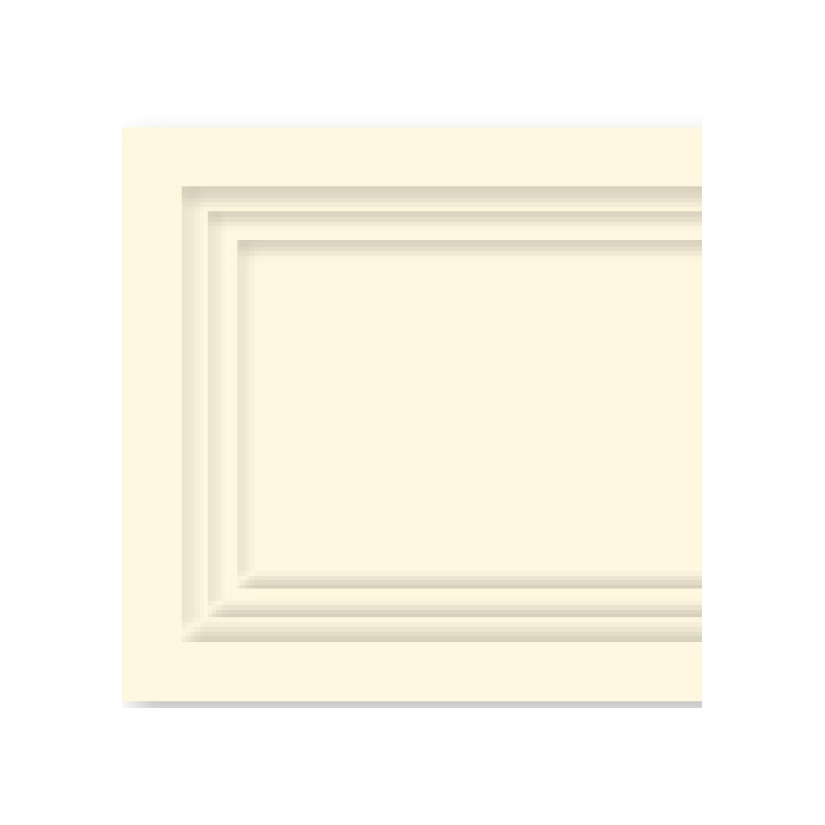 smooth cream triple embossed
