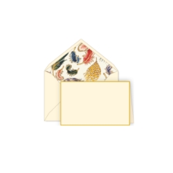 Rossi 1931 100% Cotton Bordered Folded Cards Letter Set 10/10