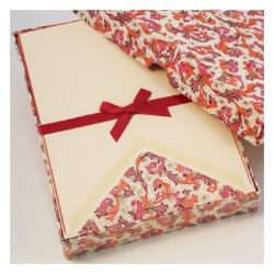 Rossi 1931 100% Cotton Bordered Writing Sheets Letter Set 10/10