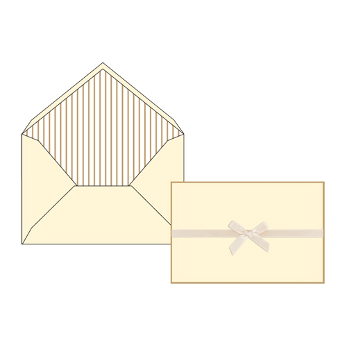 Rossi 1931 100% Cotton Flat Card Letter Sets 25/25 - RSCOTNFLTCRDLS
