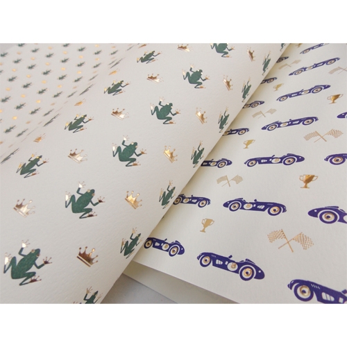 Rossi 1931 Letterpress Flat Card Letter Sets 10/10 - RSLPGLDSET